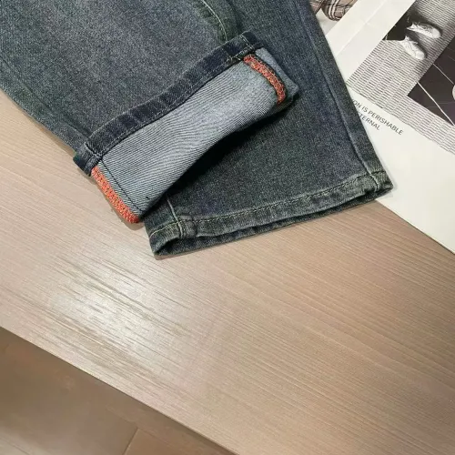 Replica Louis Vuitton LV Jeans For Men #1420235 $45.00 USD for Wholesale
