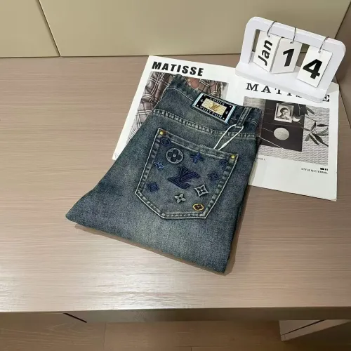 Louis Vuitton LV Jeans For Men #1420236 $45.00 USD, Wholesale Replica Louis Vuitton LV Jeans