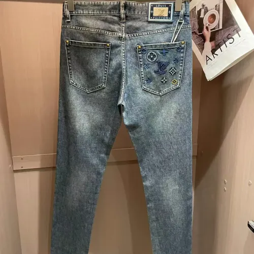 Replica Louis Vuitton LV Jeans For Men #1420236 $45.00 USD for Wholesale