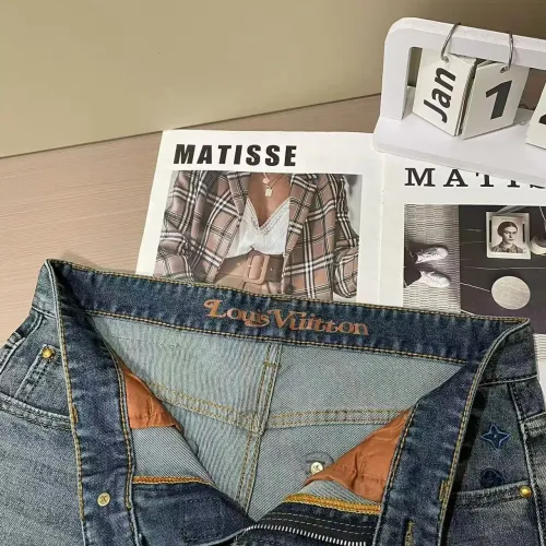 Replica Louis Vuitton LV Jeans For Men #1420236 $45.00 USD for Wholesale