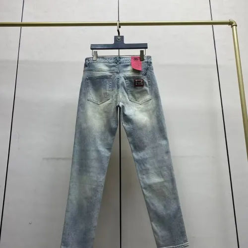 Replica Dolce & Gabbana D&G Jeans For Men #1420238 $52.00 USD for Wholesale