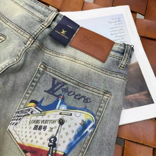Replica Louis Vuitton LV Jeans For Men #1420254 $52.00 USD for Wholesale