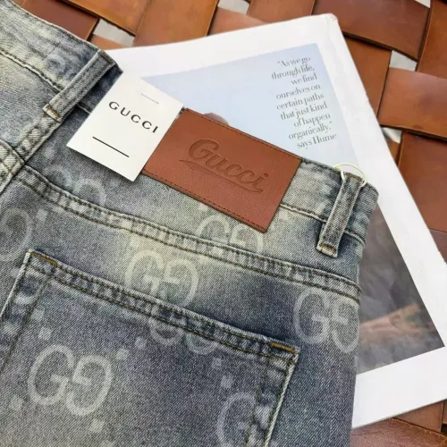 Replica Gucci Jeans For Men #1420258 $52.00 USD for Wholesale