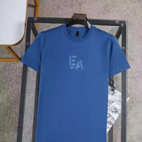 Armani T-Shirts Short Sleeved For Men #1420272 $34.00 USD, Wholesale Replica Armani T-Shirts