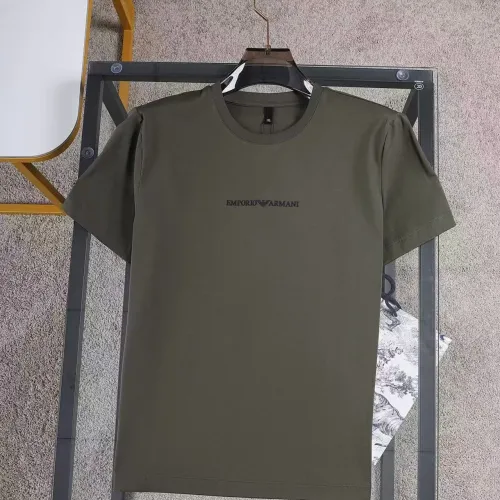 Armani T-Shirts Short Sleeved For Men #1420290 $34.00 USD, Wholesale Replica Armani T-Shirts