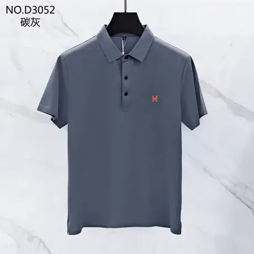 Hermes T-Shirts Short Sleeved For Men #1420303 $40.00 USD, Wholesale Replica Hermes T-Shirts