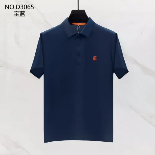 Replica Hermes T-Shirts Short Sleeved For Men #1420331 $40.00 USD for Wholesale