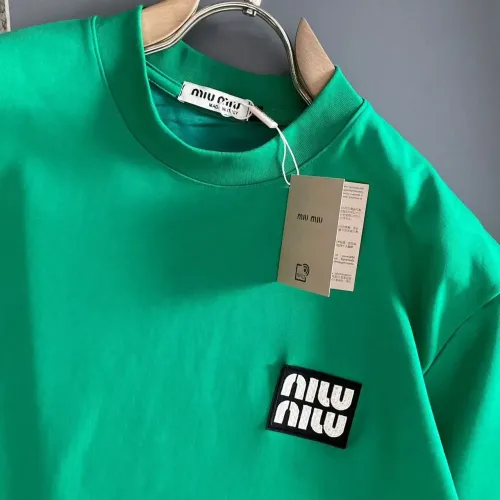 Replica MIU MIU Tracksuits Short Sleeved For Men #1420427 $56.00 USD for Wholesale