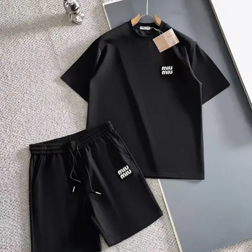 MIU MIU Tracksuits Short Sleeved For Men #1420428