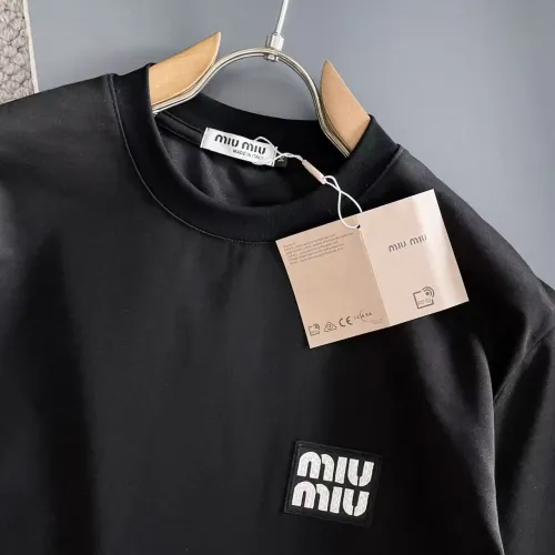 Replica MIU MIU Tracksuits Short Sleeved For Men #1420428 $56.00 USD for Wholesale