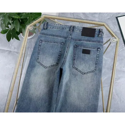 Replica Fendi Jeans For Men #1420456 $45.00 USD for Wholesale