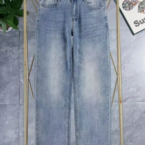 Replica Moncler Jeans For Men #1420457 $45.00 USD for Wholesale