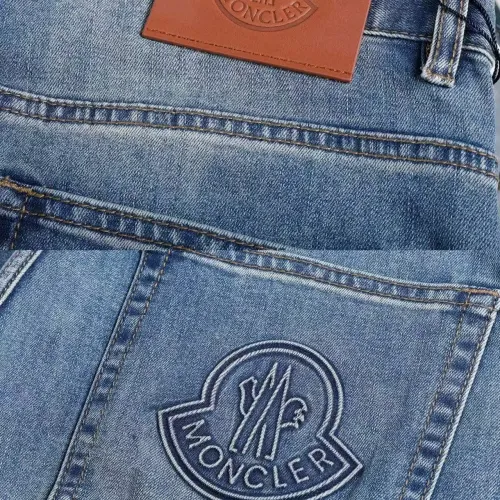 Replica Moncler Jeans For Men #1420458 $45.00 USD for Wholesale