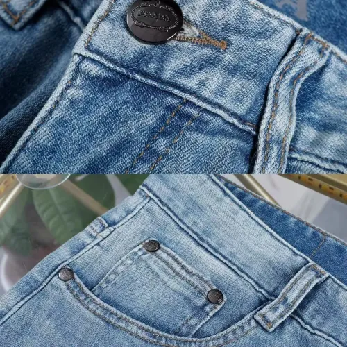 Replica Prada Jeans For Men #1420459 $45.00 USD for Wholesale