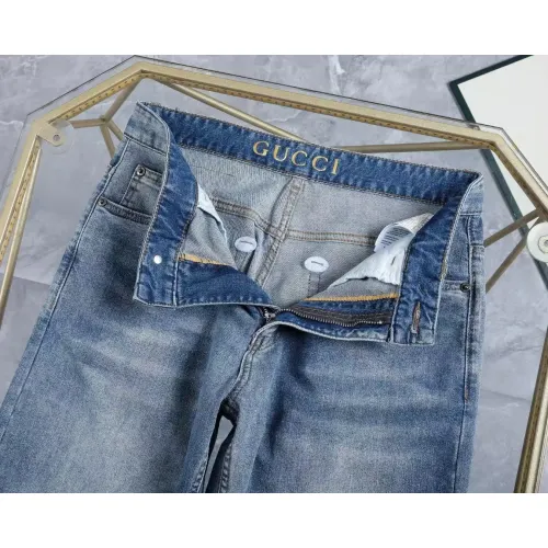 Replica Gucci Jeans For Men #1420462 $45.00 USD for Wholesale