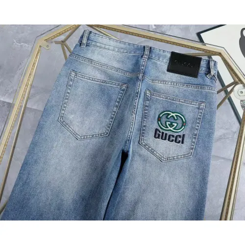 Replica Gucci Jeans For Men #1420462 $45.00 USD for Wholesale