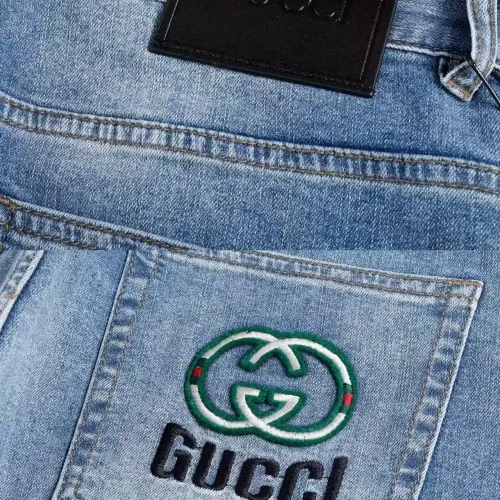 Replica Gucci Jeans For Men #1420462 $45.00 USD for Wholesale