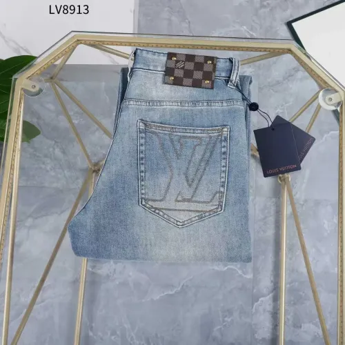 Louis Vuitton LV Jeans For Men #1420463 $45.00 USD, Wholesale Replica Louis Vuitton LV Jeans