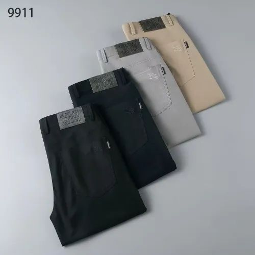 Replica Burberry Pants For Men #1420472 $45.00 USD for Wholesale