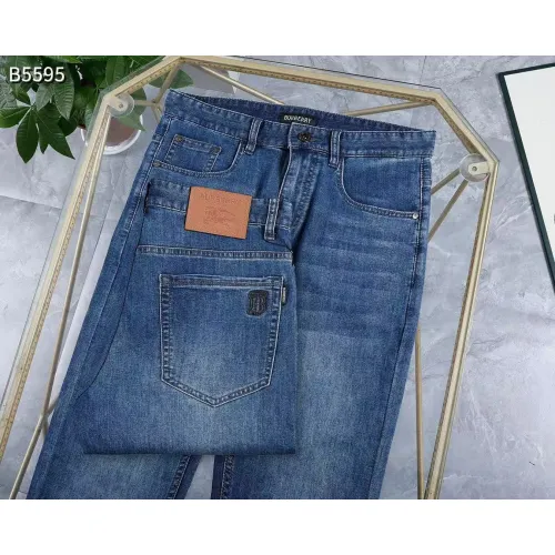 Replica Burberry Jeans For Men #1420520 $45.00 USD for Wholesale