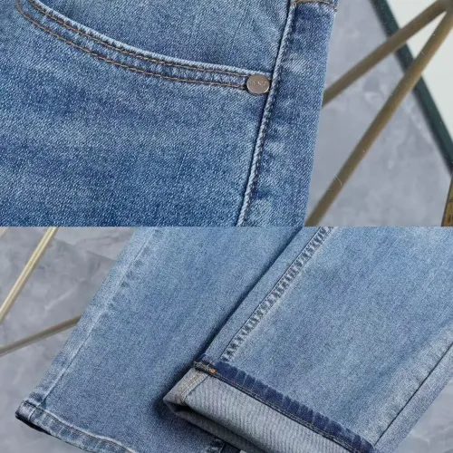 Replica Fendi Jeans For Men #1420522 $45.00 USD for Wholesale