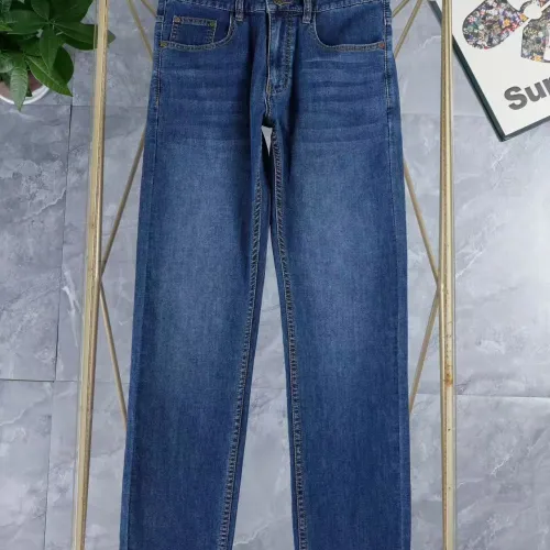 Replica Louis Vuitton LV Jeans For Men #1420524 $45.00 USD for Wholesale