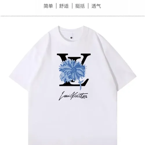 Louis Vuitton LV T-Shirts Short Sleeved For Unisex #1420590 $34.00 USD, Wholesale Replica Louis Vuitton LV T-Shirts