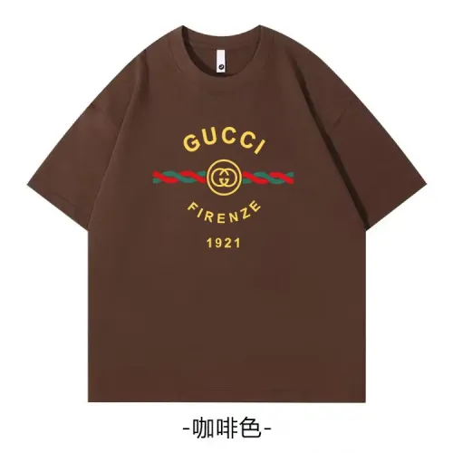 Gucci T-Shirts Short Sleeved For Unisex #1420610 $34.00 USD, Wholesale Replica Gucci T-Shirts
