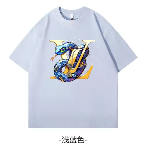 Louis Vuitton LV T-Shirts Short Sleeved For Unisex #1420618 $34.00 USD, Wholesale Replica Louis Vuitton LV T-Shirts
