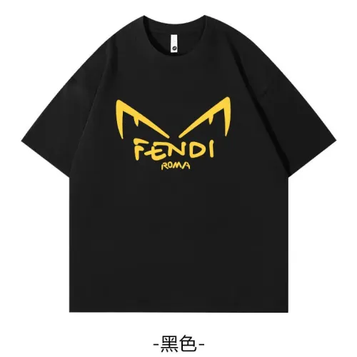 Fendi T-Shirts Short Sleeved For Unisex #1420642 $34.00 USD, Wholesale Replica Fendi T-Shirts