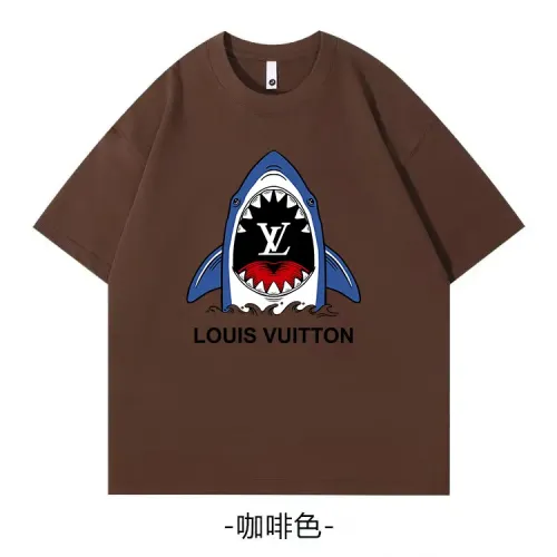Louis Vuitton LV T-Shirts Short Sleeved For Unisex #1420658 $34.00 USD, Wholesale Replica Louis Vuitton LV T-Shirts