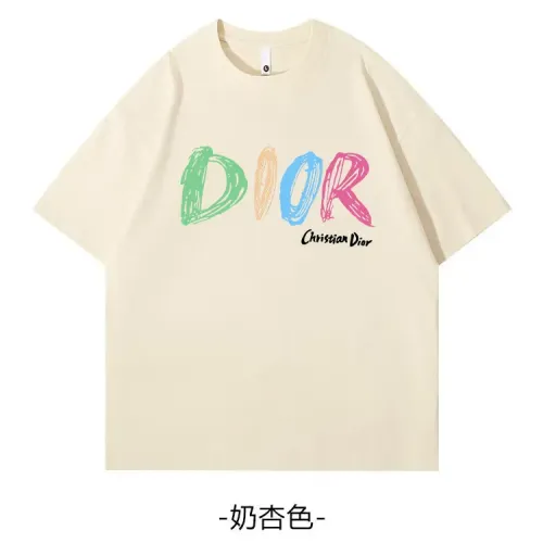 Christian Dior T-Shirts Short Sleeved For Unisex #1420684 $34.00 USD, Wholesale Replica Christian Dior T-Shirts