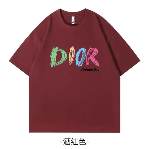 Christian Dior T-Shirts Short Sleeved For Unisex #1420686 $34.00 USD, Wholesale Replica Christian Dior T-Shirts