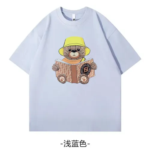 Fendi T-Shirts Short Sleeved For Unisex #1420696 $34.00 USD, Wholesale Replica Fendi T-Shirts