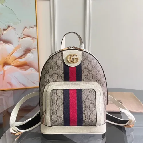 Gucci AAA Quality Backpacks For Women #1420702 $160.00 USD, Wholesale Replica Gucci AAA Quality Backpacks