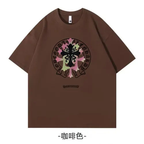 Chrome Hearts T-Shirts Short Sleeved For Unisex #1420767 $34.00 USD, Wholesale Replica Chrome Hearts T-Shirts