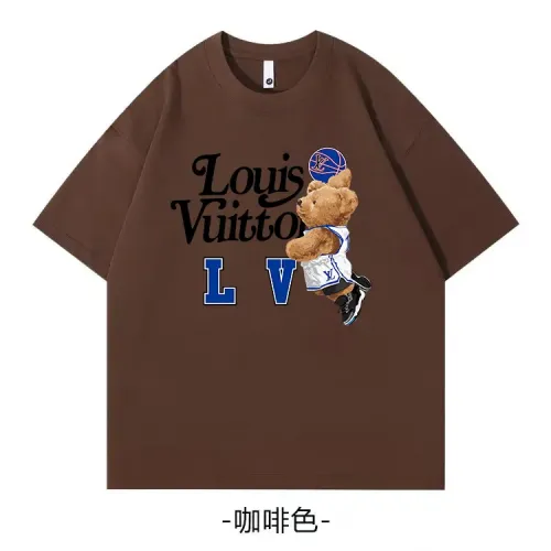 Louis Vuitton LV T-Shirts Short Sleeved For Unisex #1420773 $34.00 USD, Wholesale Replica Louis Vuitton LV T-Shirts