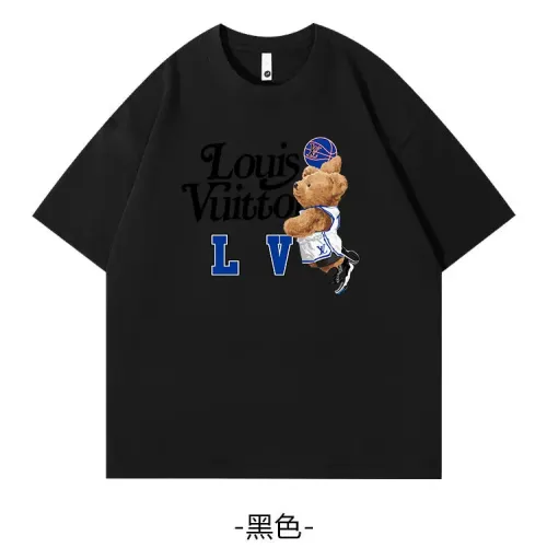 Louis Vuitton LV T-Shirts Short Sleeved For Unisex #1420775 $34.00 USD, Wholesale Replica Louis Vuitton LV T-Shirts