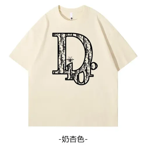 Christian Dior T-Shirts Short Sleeved For Unisex #1420784 $34.00 USD, Wholesale Replica Christian Dior T-Shirts