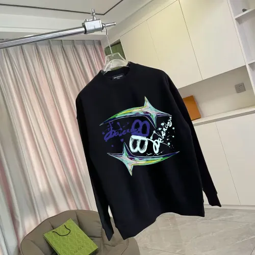 Replica Balenciaga Hoodies Long Sleeved For Men #1420824 $48.00 USD for Wholesale