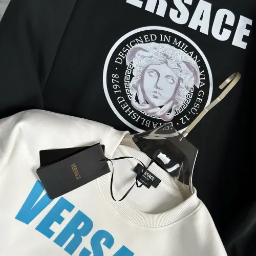 Replica Versace Hoodies Long Sleeved For Men #1420838 $48.00 USD for Wholesale
