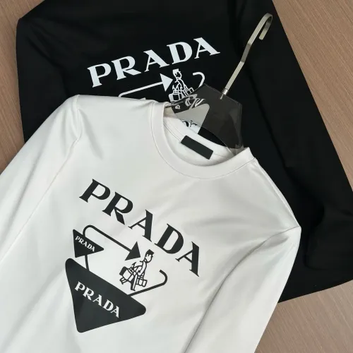 Replica Prada Hoodies Long Sleeved For Men #1420849 $48.00 USD for Wholesale