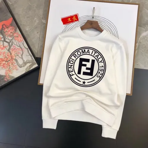 Fendi Hoodies Long Sleeved For Men #1420860 $48.00 USD, Wholesale Replica Fendi Hoodies