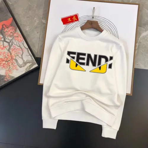 Fendi Hoodies Long Sleeved For Men #1420902 $48.00 USD, Wholesale Replica Fendi Hoodies