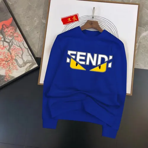 Fendi Hoodies Long Sleeved For Men #1420904 $48.00 USD, Wholesale Replica Fendi Hoodies