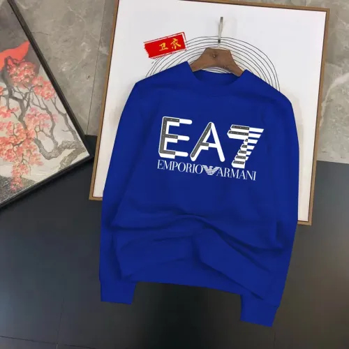 Armani Hoodies Long Sleeved For Men #1420935 $48.00 USD, Wholesale Replica Armani Hoodies