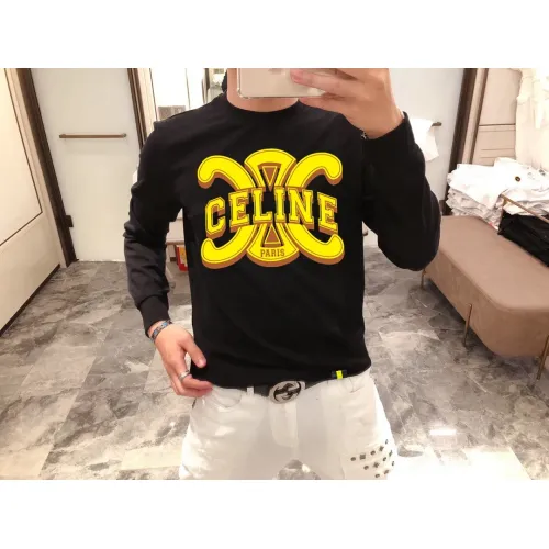 Celine Hoodies Long Sleeved For Men #1420956 $48.00 USD, Wholesale Replica Celine Hoodies