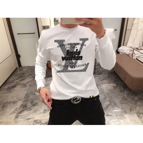 Louis Vuitton LV Hoodies Long Sleeved For Men #1420989 $48.00 USD, Wholesale Replica Louis Vuitton LV Hoodies
