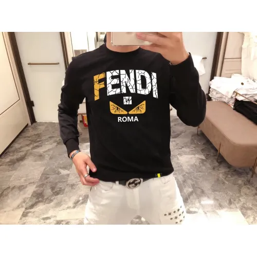Fendi Hoodies Long Sleeved For Men #1421011 $48.00 USD, Wholesale Replica Fendi Hoodies