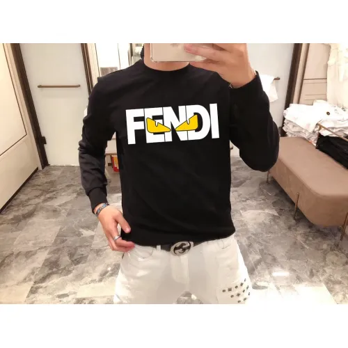 Fendi Hoodies Long Sleeved For Men #1421042 $48.00 USD, Wholesale Replica Fendi Hoodies